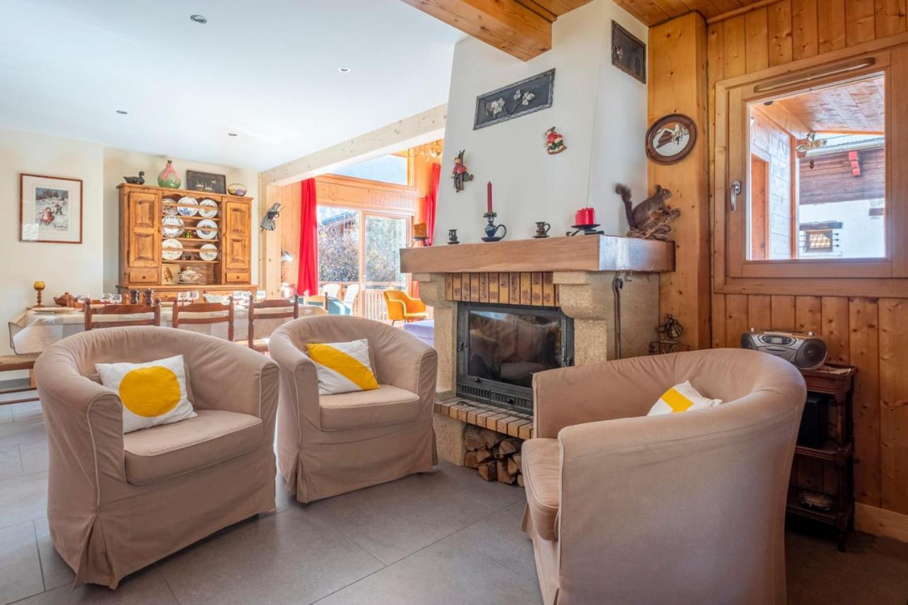 Family Cottage With Balcony In 샤모니 외부 사진