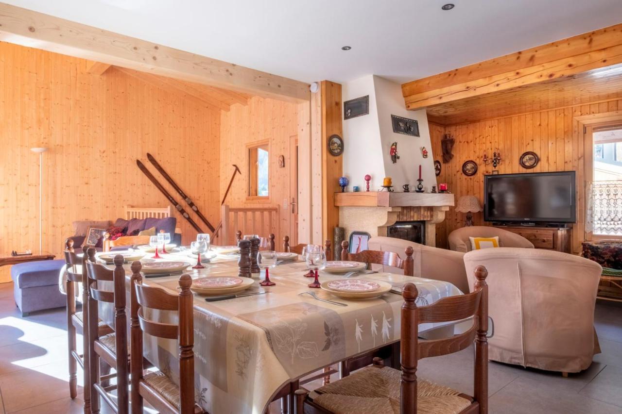 Family Cottage With Balcony In 샤모니 외부 사진