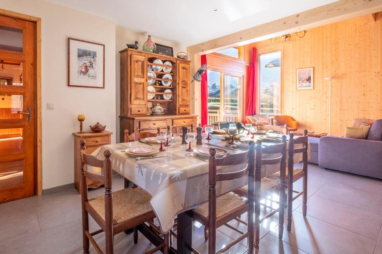 Family Cottage With Balcony In 샤모니 외부 사진