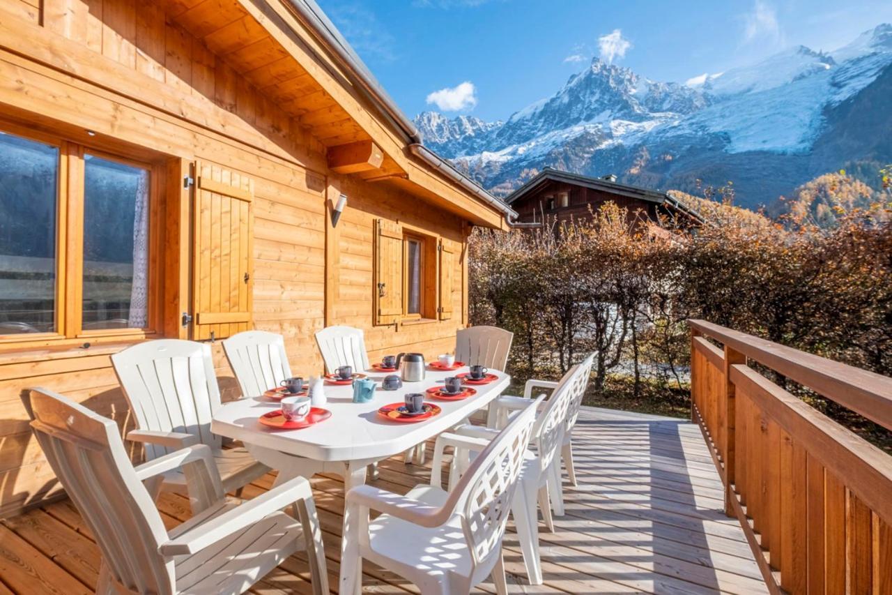 Family Cottage With Balcony In 샤모니 외부 사진