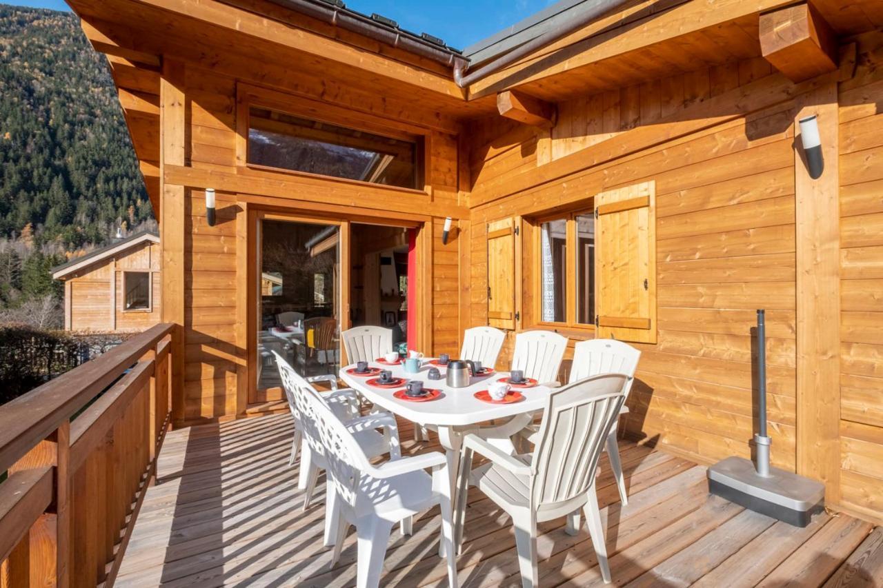 Family Cottage With Balcony In 샤모니 외부 사진